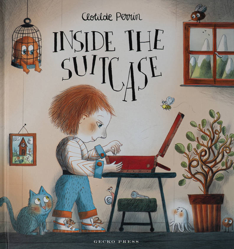 Inside the suitcase