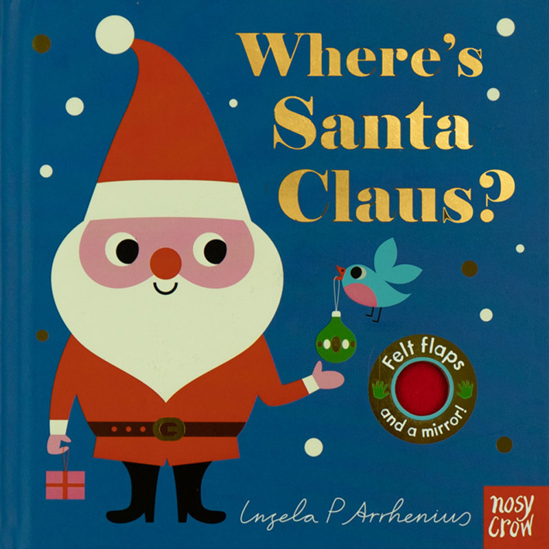 Where's Santa Claus?  Board book