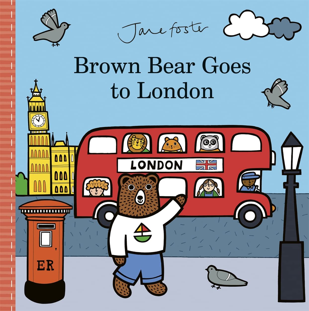 Brown bear goes to London
